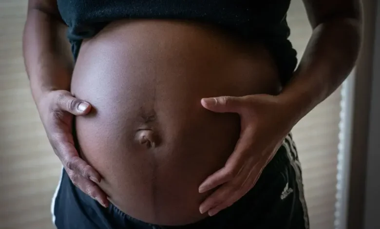 black pregnant women