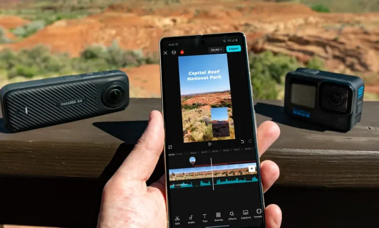 Video editing on phone