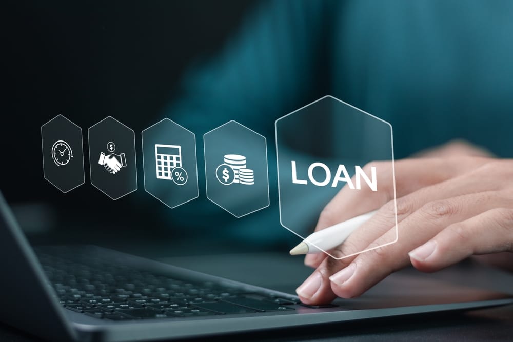 Online,Personal,Loan,And,Financial,Concept.,Financial,Loan,Agreement,,Personal