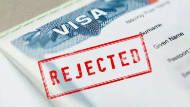 visa rejected