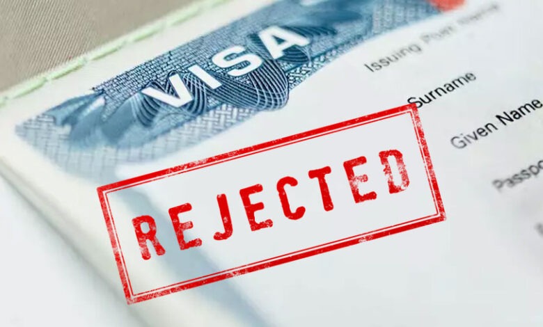 visa rejected
