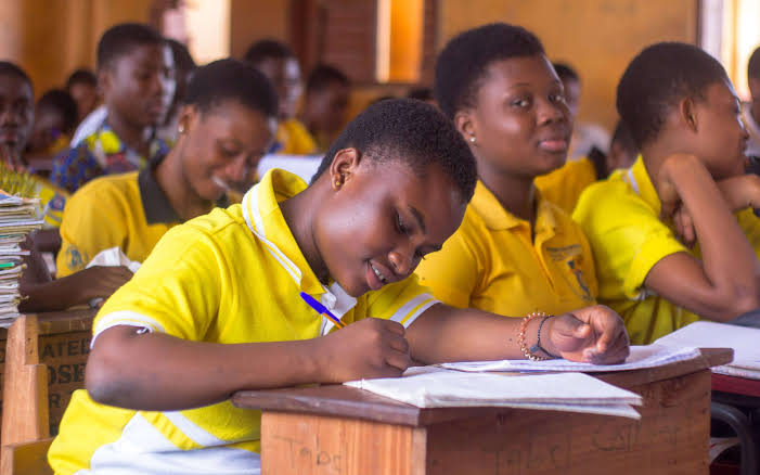 Students Writing BECE